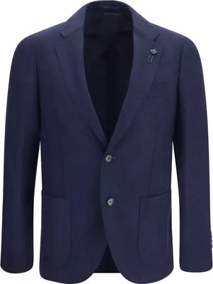 Blue Wool Oves Aries Jacket