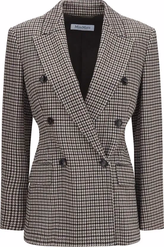 Max Mara Multicolor Viscose Blazer