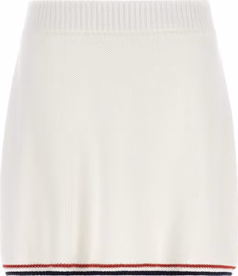 White Cotton Long Skirt