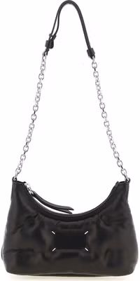 Black Lamb Leather Crossbody Bag