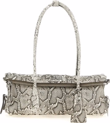 White Goatskin Shoulder Bag