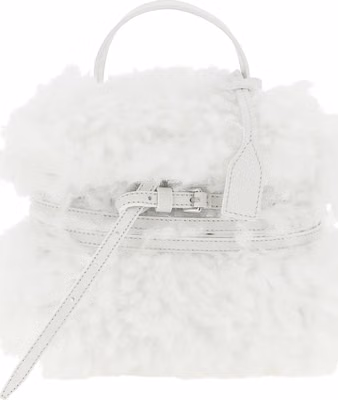 White Leather Handbag
