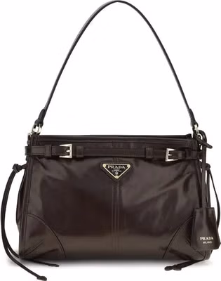 Brown Calf Leather Bos Taurus Handbag