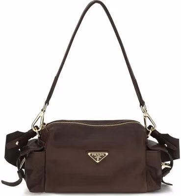 Brown Napa Leather / Calf Bos Taurus Shoulder Bag