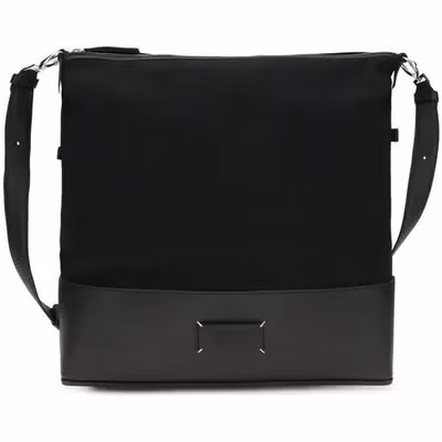 Black Calf Leather Bos Taurus Shoulder Bag