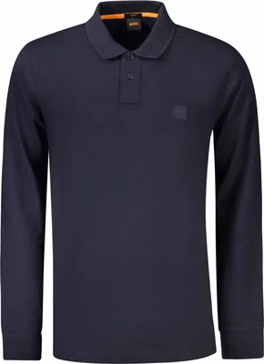 Blue Cotton Men's Polo
