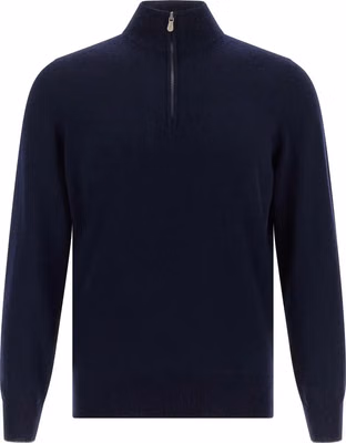Blue Cashmere Cardigan