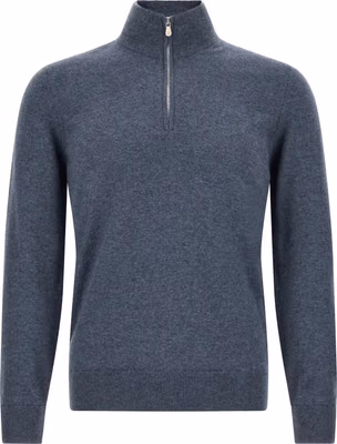 Blue Cashmere Cardigan