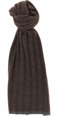 Brown Cashmere Scarf