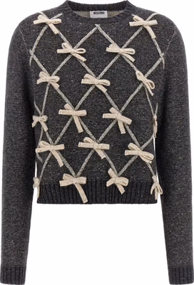 Gray Wool Cardigan