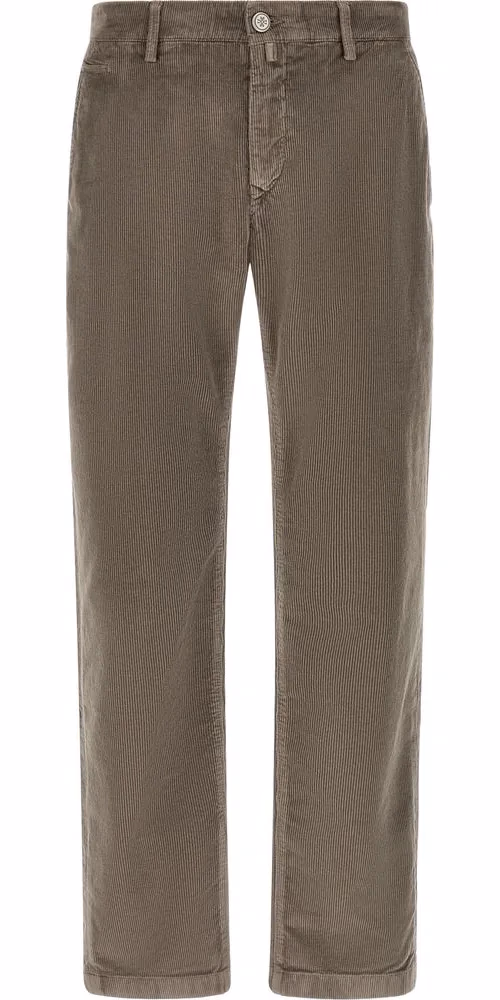 Jacob Cohen Gray Cotton Chino Pants