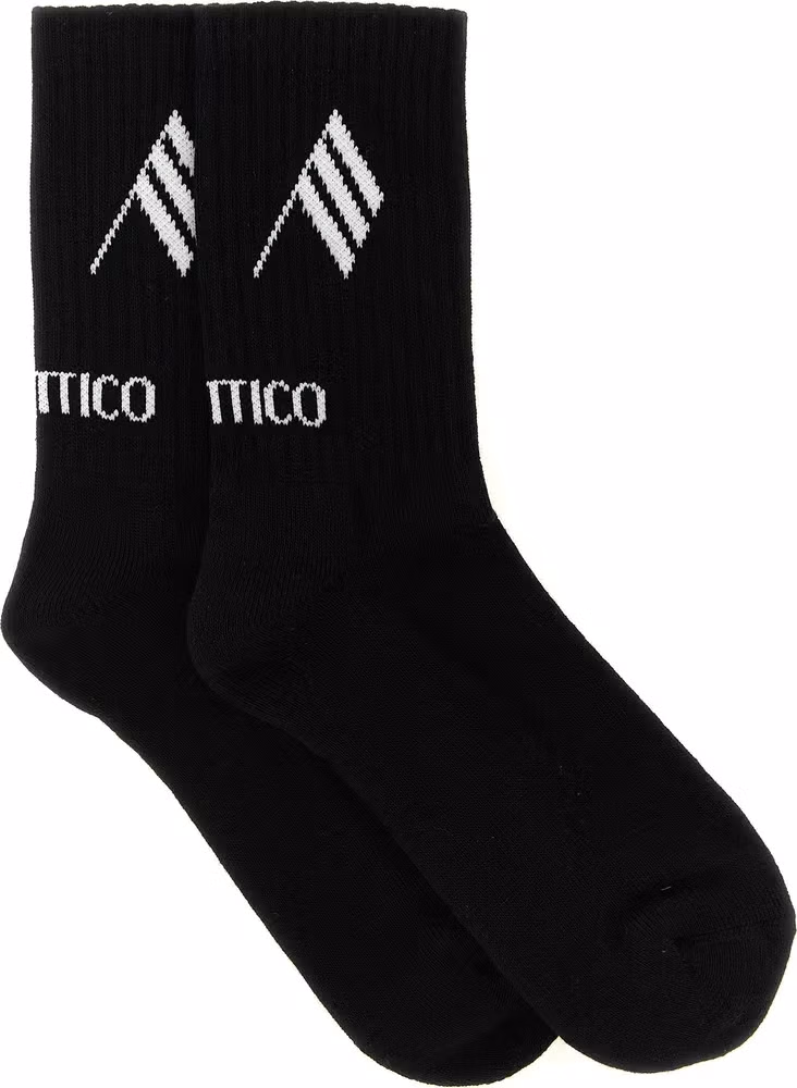 The Attico Bicolor Cotton Socks