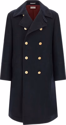 Blue Cashmere Coat