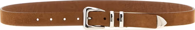 Brown Calfskin Regular Belt