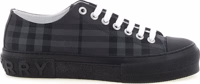 Gray Polyamide Low Top Sneakers