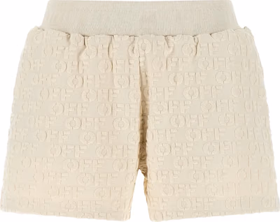 Beige Cotton Bermuda Shorts