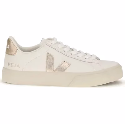 White Calf Leather Bos Taurus Low Top Sneakers
