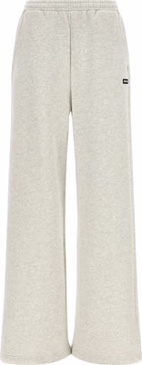 White Organic Cotton Casual Pants