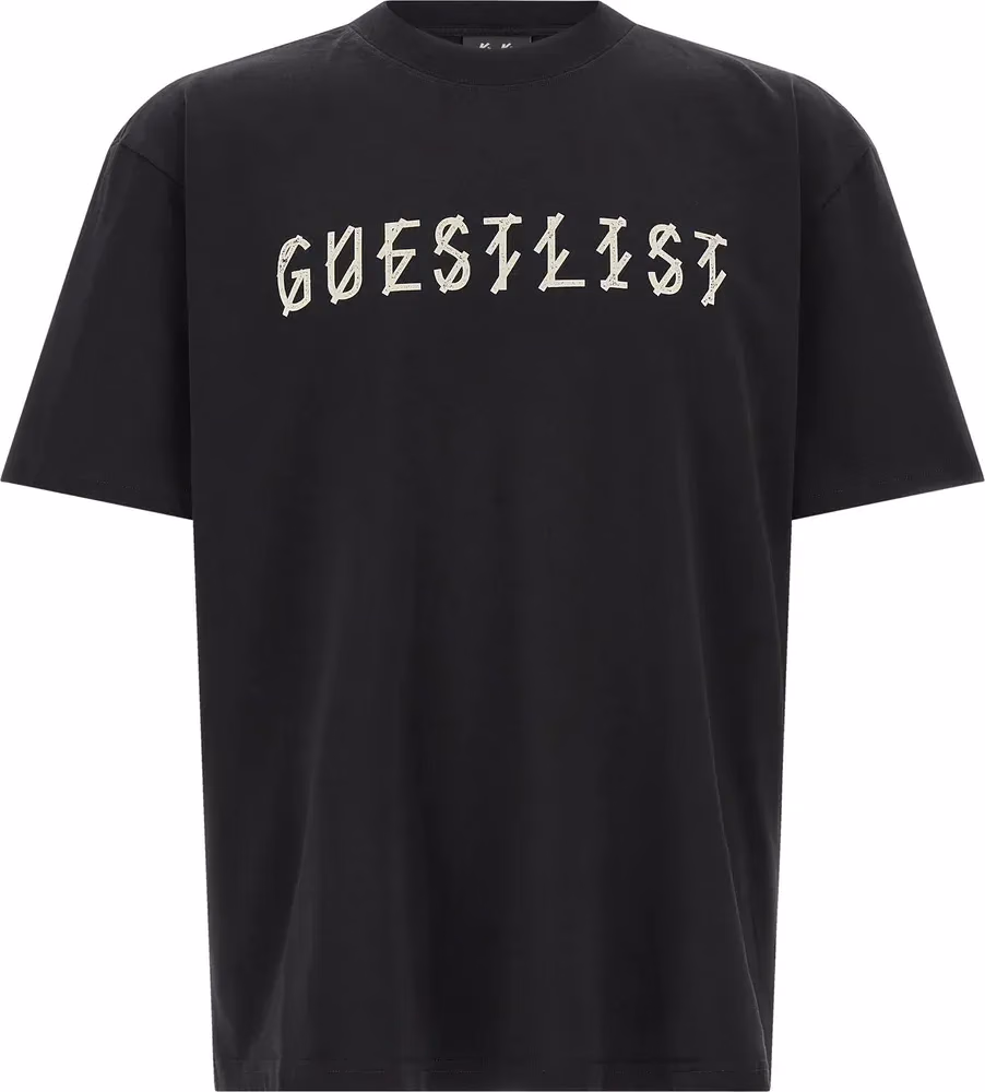 44 Label Group Black Cotton T-Shirt