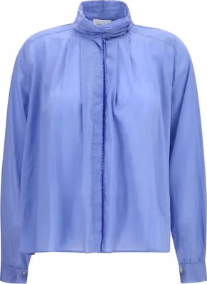 Blue Cotton Blouse