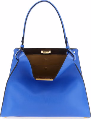 Blue Calfskin Handbag