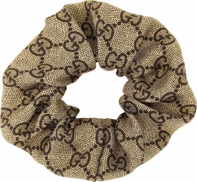 Multicolor Silk Scrunchie