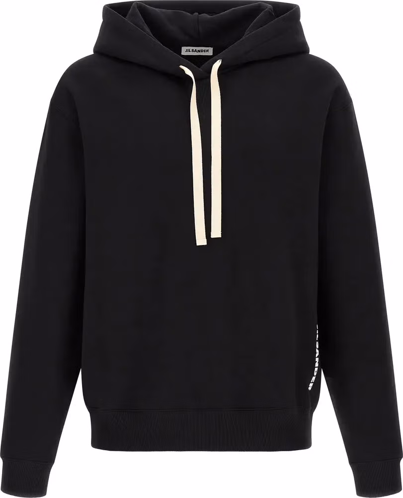 Jil Sander Black Cotton Sweatshirt