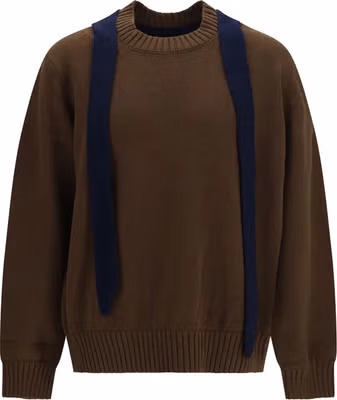 Brown Wool Oves Aries Sweatshirt