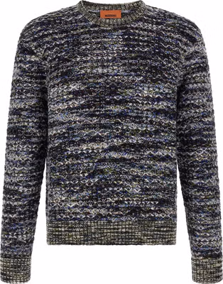 Multicolor Wool Cardigan