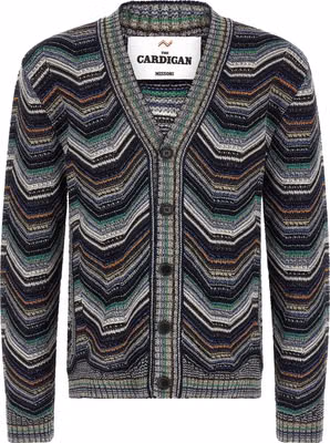 Multicolor Wool Cardigan