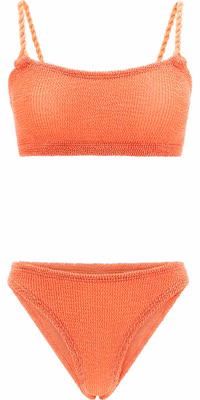 Orange Polyamide Bikini