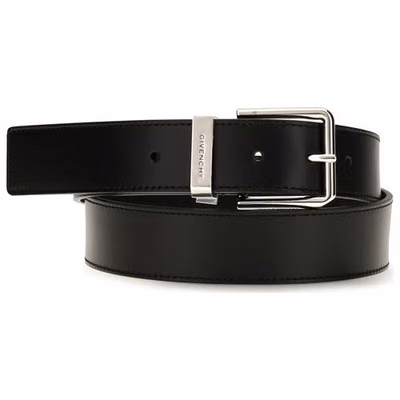 Black Calf Leather Bos Taurus Regular Belt