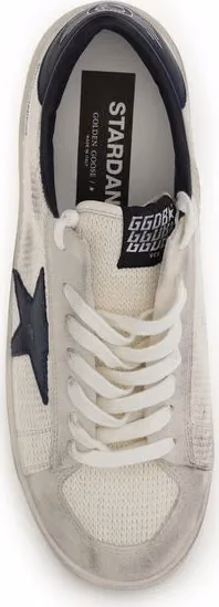 Golden Goose Beige Calf Leather Bos Taurus Athletic Sneakers