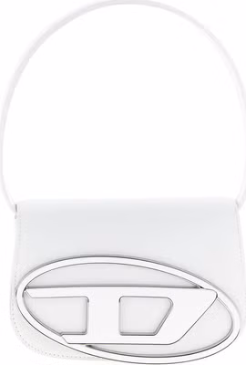 White Cowhide Shoulder Bag