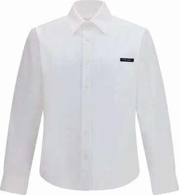 White Cotton Dress Shirt