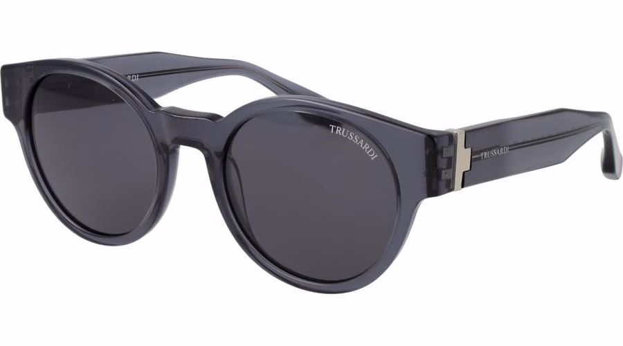 Trussardi Gray Acetate Sunglasses