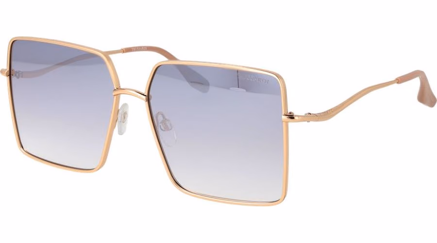 Trussardi Gold Stainless Steel Sunglasses