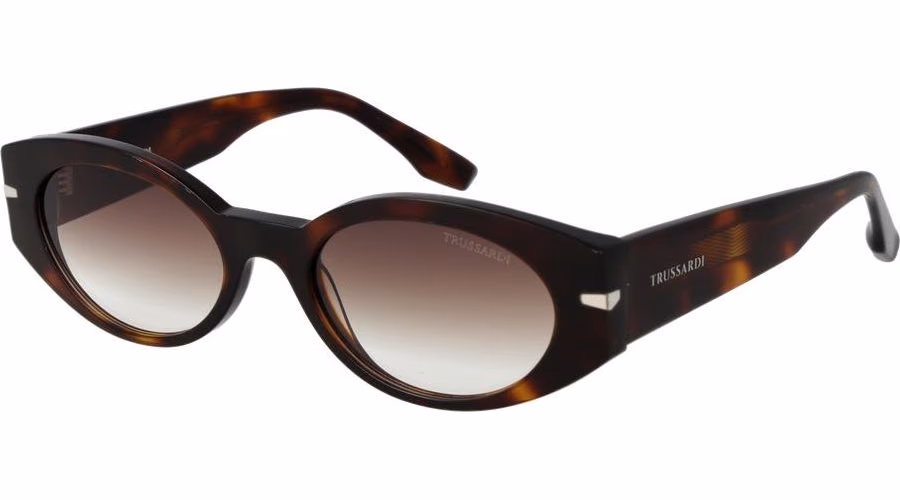 Trussardi Brown Acetate Sunglasses