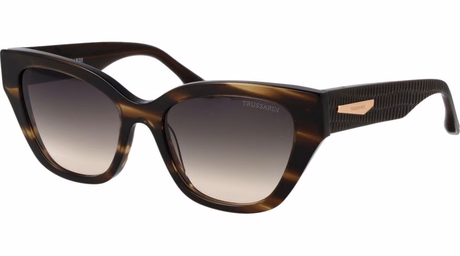 Trussardi Brown Acetate Sunglasses