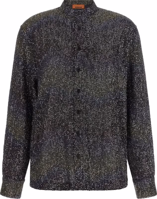Multicolor Polyamide Cardigan