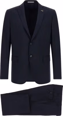 Blue Wool Suit