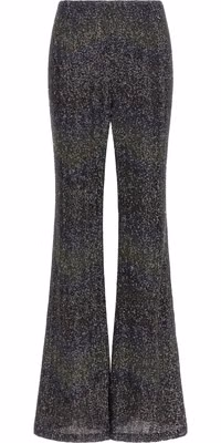 Multicolor Polyamide Flared Pants