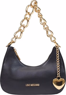 Black Polyester Handbag