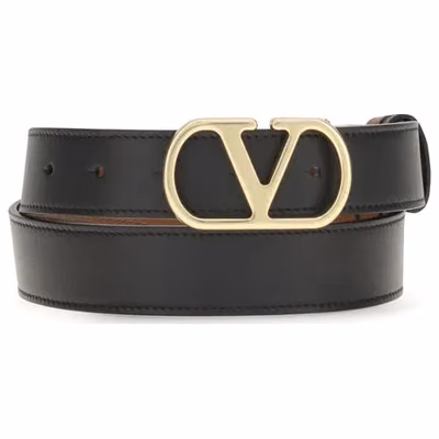 Black Calf Leather Bos Taurus Belt