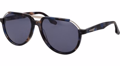 Brown Acetate & Stainless Steel Sunglasses