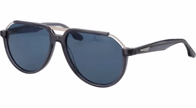 Gray Acetate & Stainless Steel Sunglasses