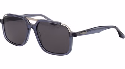Blue Acetate & Stainless Steel Sunglasses