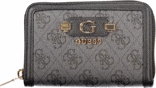 Guess Jeans Black Polyurethane Women's Wallet