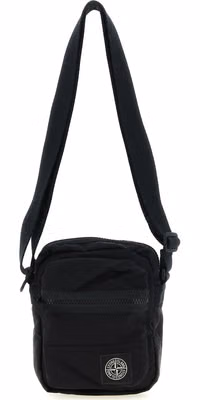 Black Polyamide Crossbody Bag