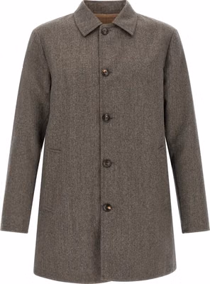 Brown Wool Coat